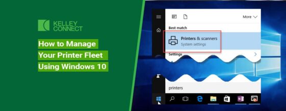 How to Manage Your Printer Fleet Using Windows 10