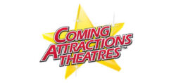 Coming Attractions Theatres logo on white background