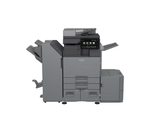 Sharp BP-70C45 printer on transparent background