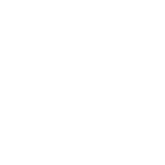 White Managed VoIP services icon on transparent background
